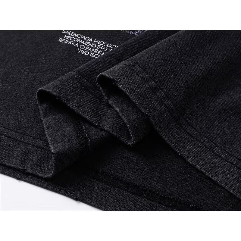 [New] Balenciaga Paris Graphic Washed Tee