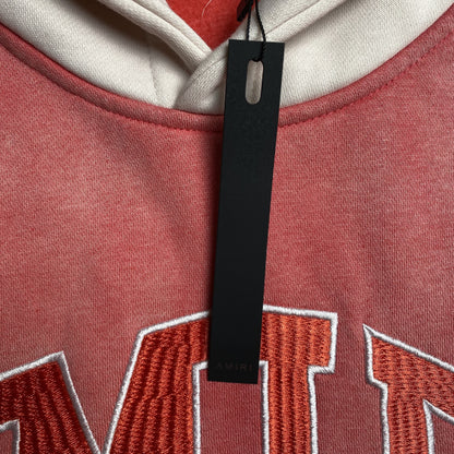 [New] Amiri Appliquéd Logo 2 Tone Hoodie