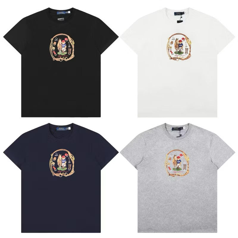 [New] Ralph Lauren Polo Bear Horse Graphic Tee
