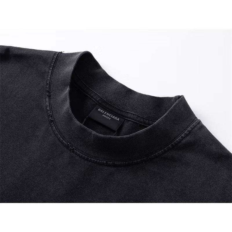 [New] Balenciaga Paris Graphic Washed Tee