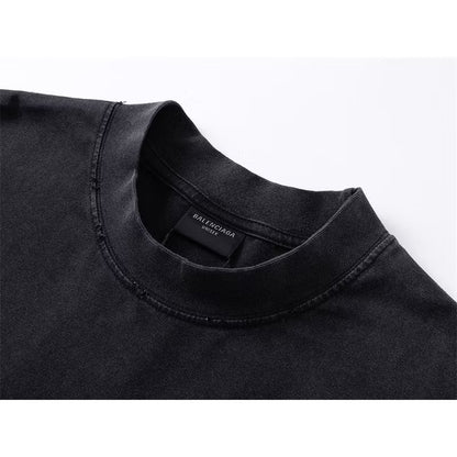 [New] Balenciaga Paris Graphic Washed Tee