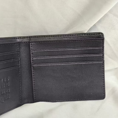 [New] Maison Margiela Four Stitch Half Fold Wallet for Men