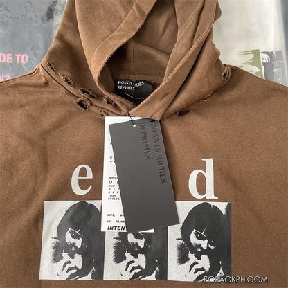 [New] Enfants Riches Deprimes Distressed  ‘Louise’ Hoodie