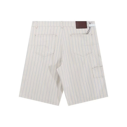 [New] Dior Couture Pinstripe Double Knee Shorts
