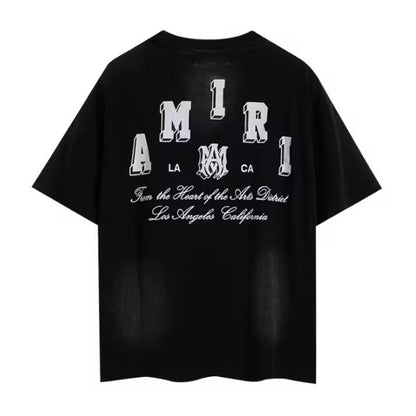 [New] Amiri Vintage Collegiate Tee