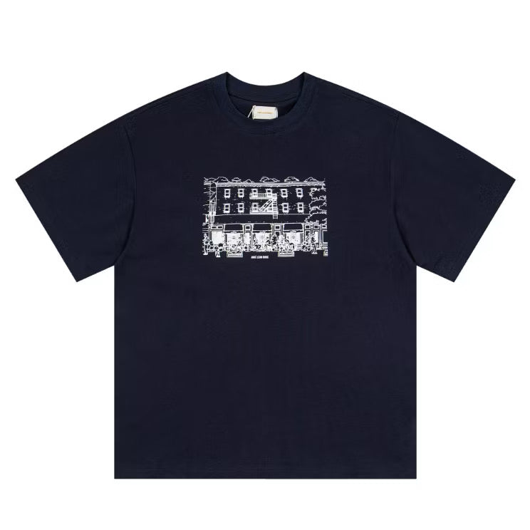 [New] Aime Leon Dore Graphic Mulberry Street Tee