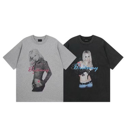 [New] Balenciaga x Britney Oversized Tee