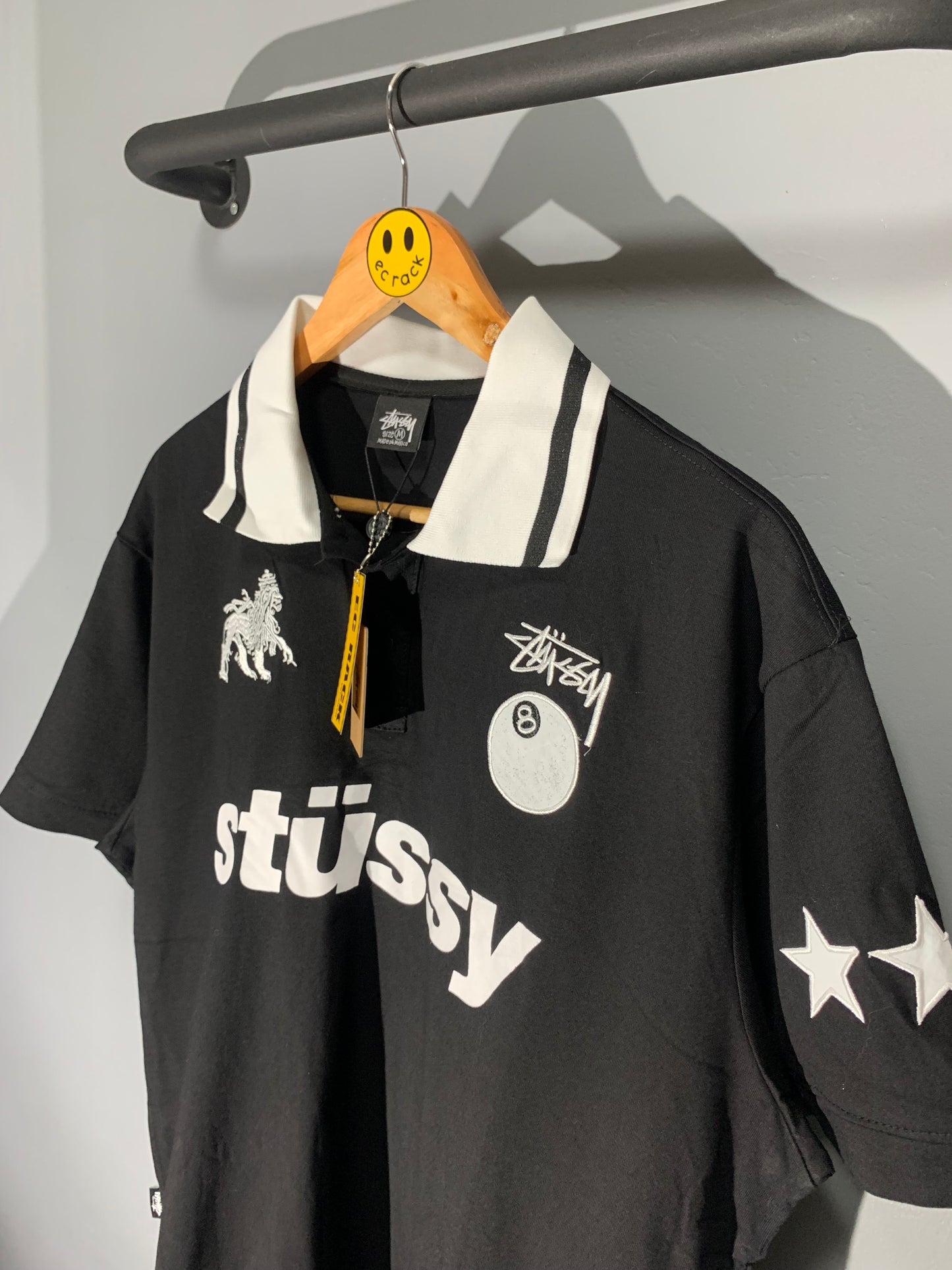 [New] Stussy Football Polo Tee