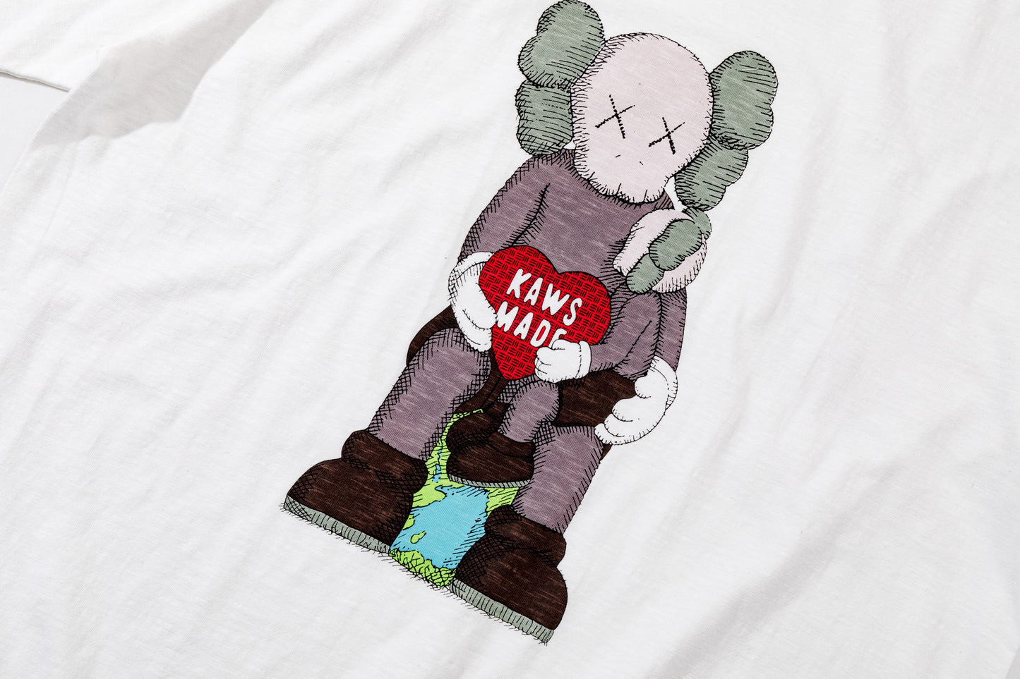 [New] Human Made x Kaws Graphic Tee