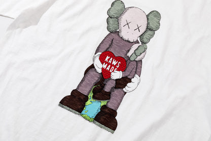 [New] Human Made x Kaws Graphic Tee