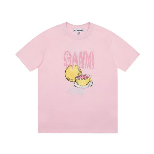 [New] Ganni ‘Grapefruit’ Tee