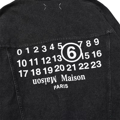 [New] Maison Margiela Black Denim Jacket