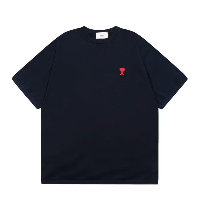 [New] Ami Small Heart Logo Knitted Tee