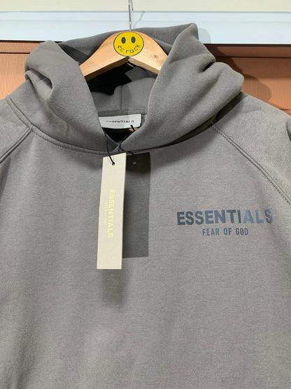 Essentials Side Logo Hoodie (Gray)