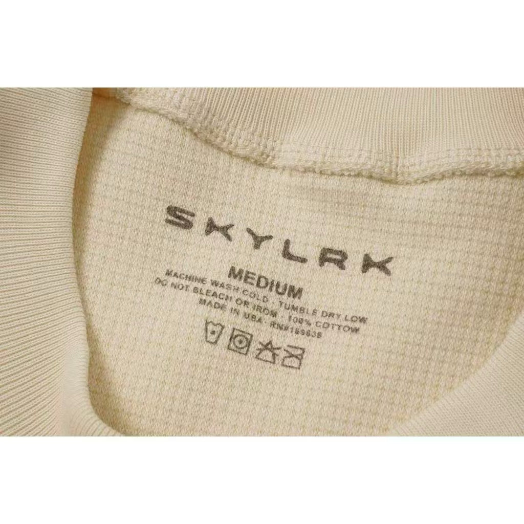 [New] Skylrk Thermal Sweater 'It's Not Clocking To You' (Beige)
