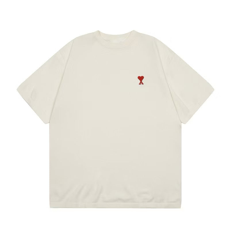 [New] Ami Small Heart Logo Knitted Tee