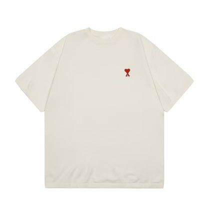 [New] Ami Small Heart Logo Knitted Tee