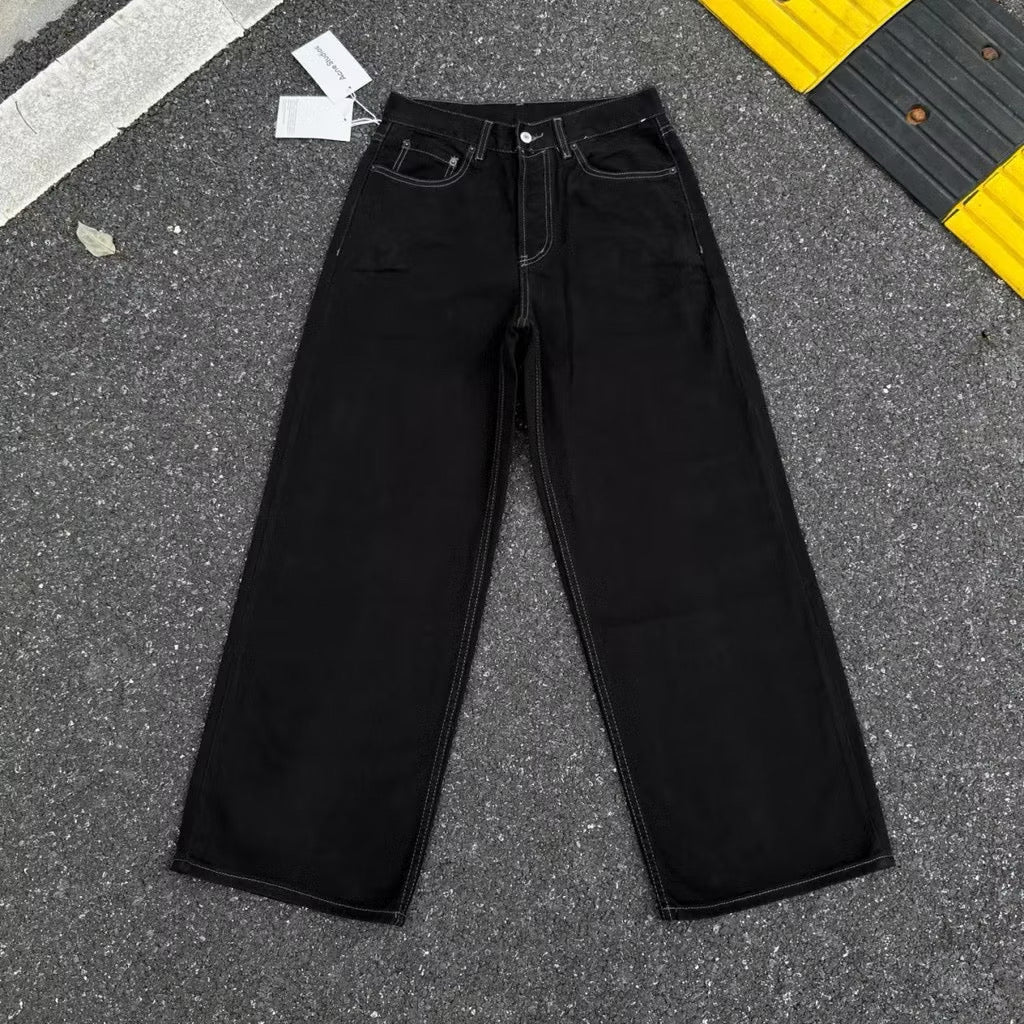 [New] Acne Studios Black Baggy Jeans