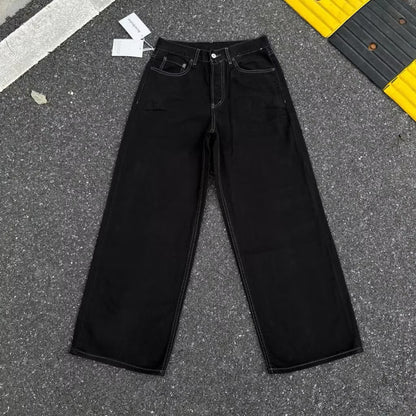 [New] Acne Studios Black Baggy Jeans