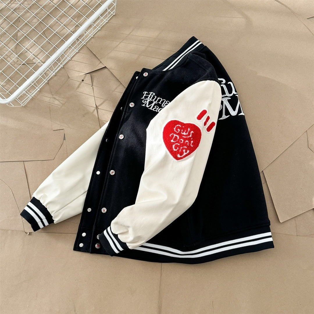 [New] Human Made Girls Don’t Cry Varsity Jacket