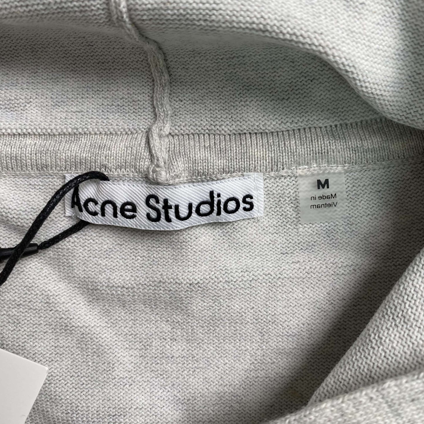 [New] Acne Studios Knit Pullover Hoodie
