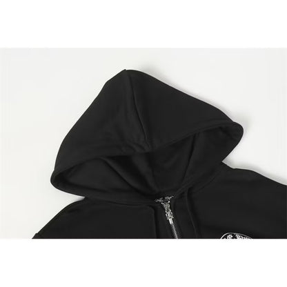 [New] Chrome Hearts Zip Up Hoodie