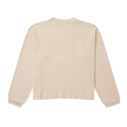 [New] Skylrk Thermal Sweater 'It's Not Clocking To You' (Beige)