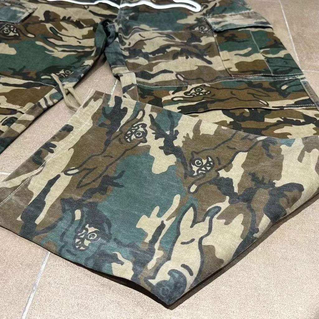 [New] Billionaire Boys Club BBC x IceCream Camou Cargo Pants