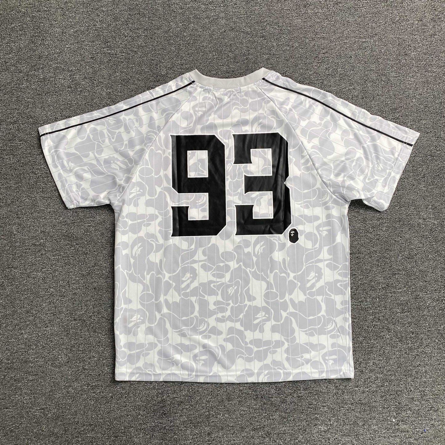 [New] Bape ‘93’ Football Jersey Tee