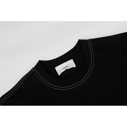[New] Ami Paris Topstitched Tee