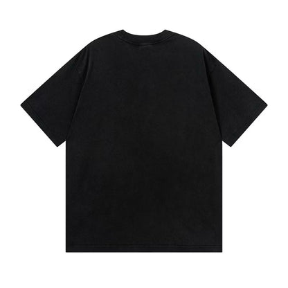 [New] Balenciaga Sunset Graphic Washed Tee