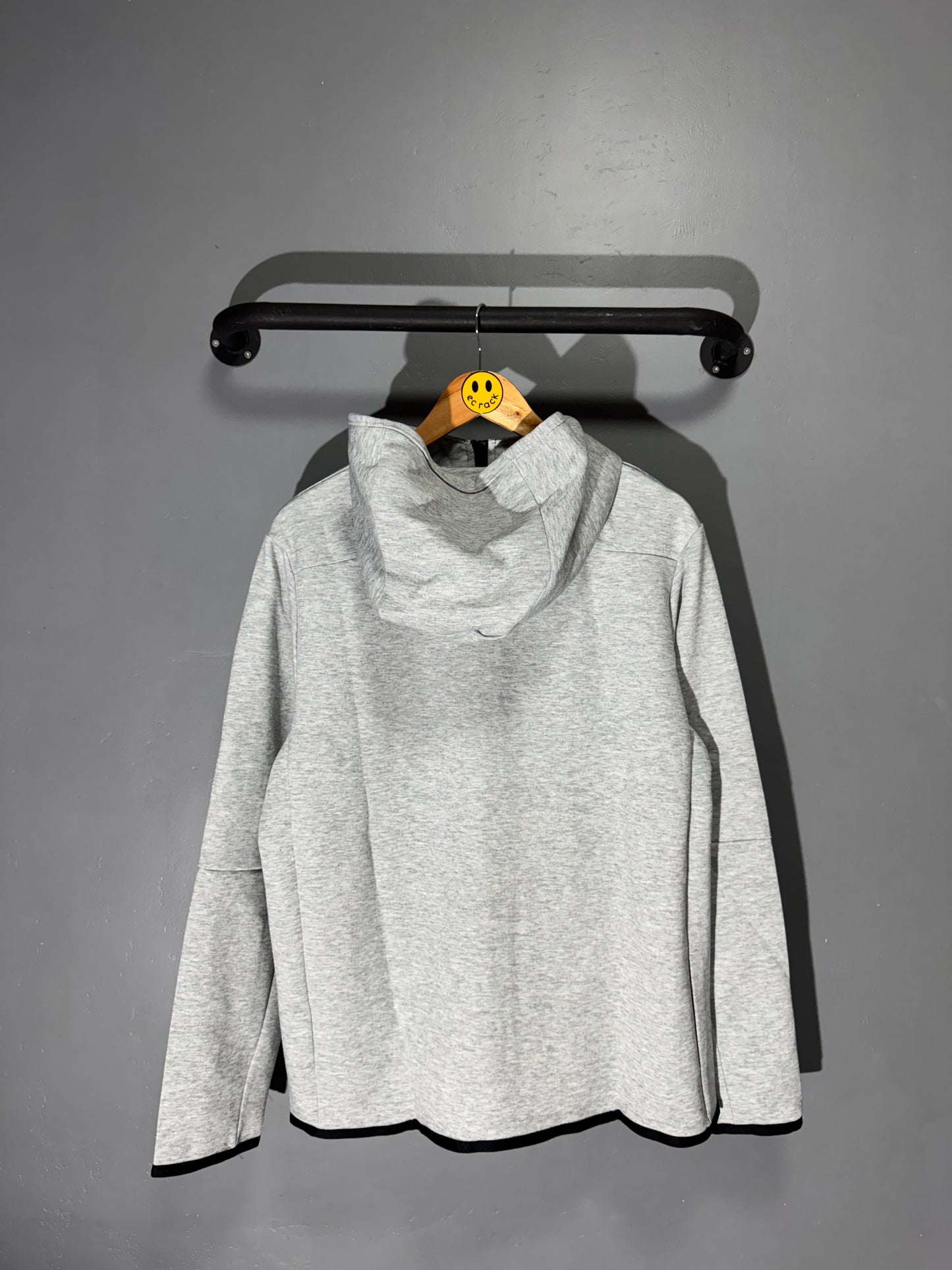 [New] Nike Techfleece Hoodie (Gray)