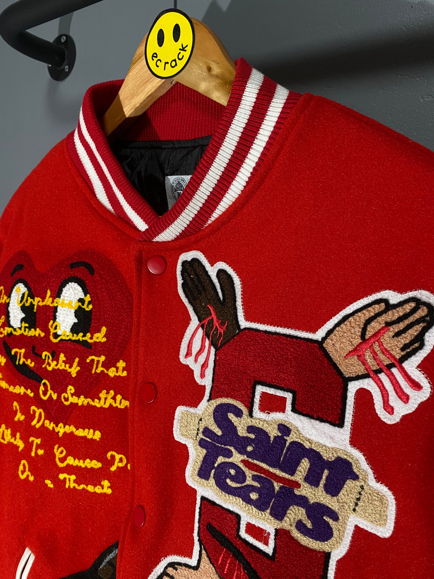 Saint Michael 'Tears' Varsity Jacket