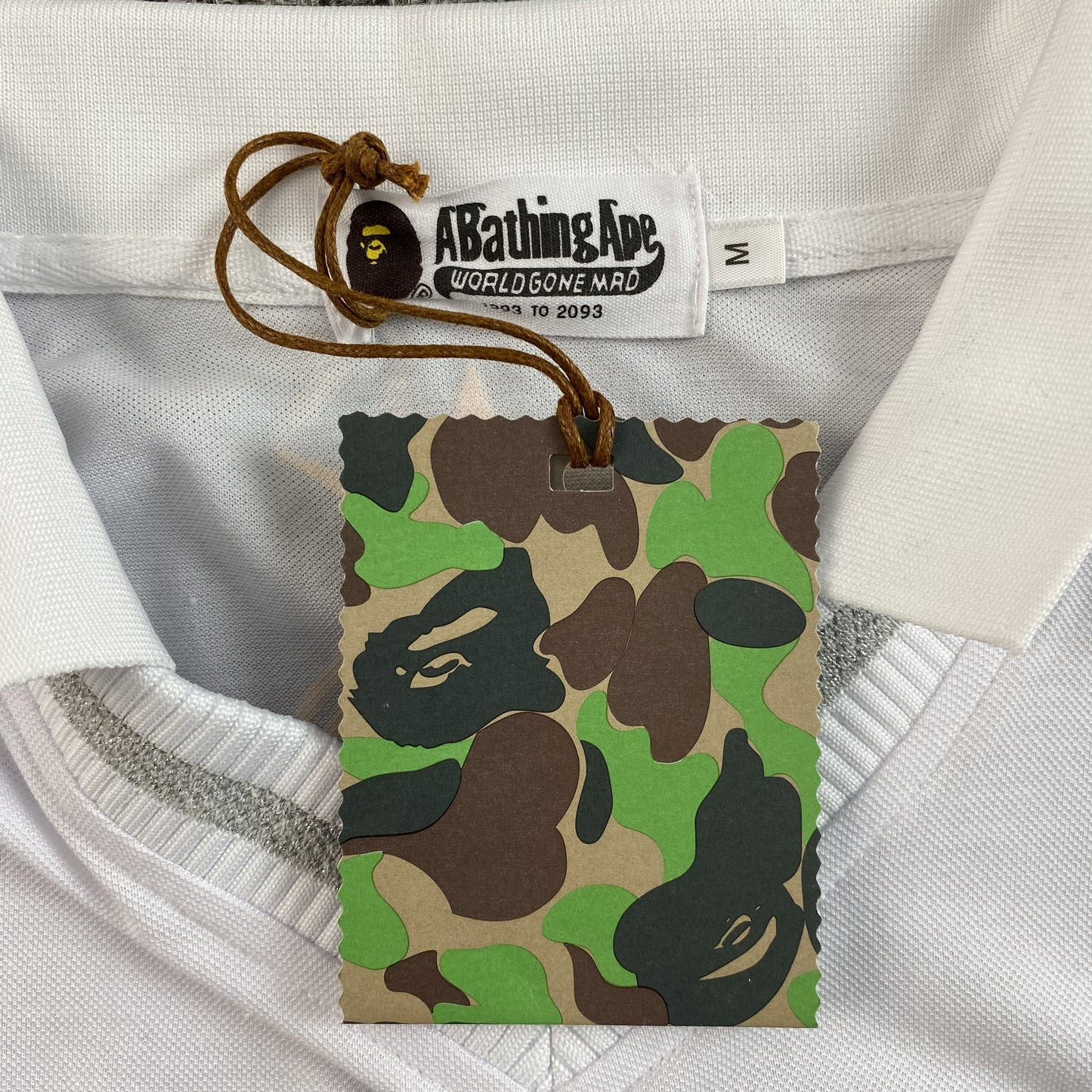 [New] Bape Football Jersey Tee