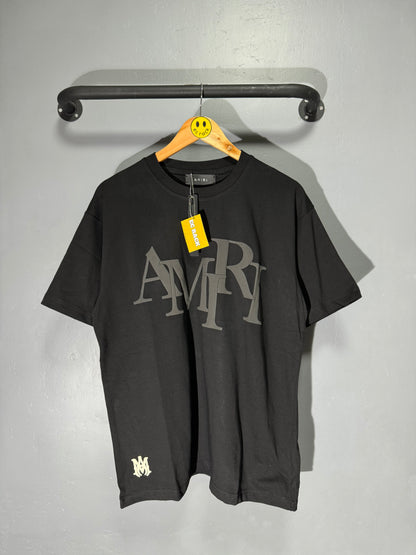 [New] Amiri Big Logo Tee (Black)