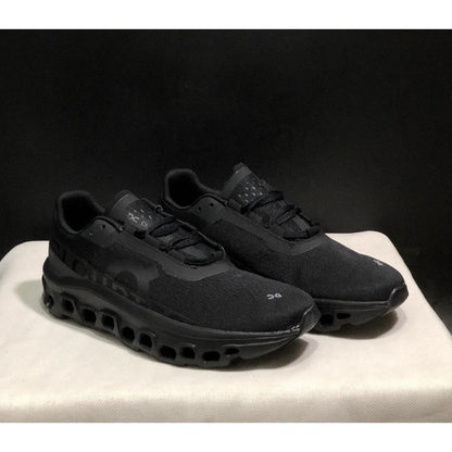 [New] On Cloud Monster Running Shoes (Triple Black)