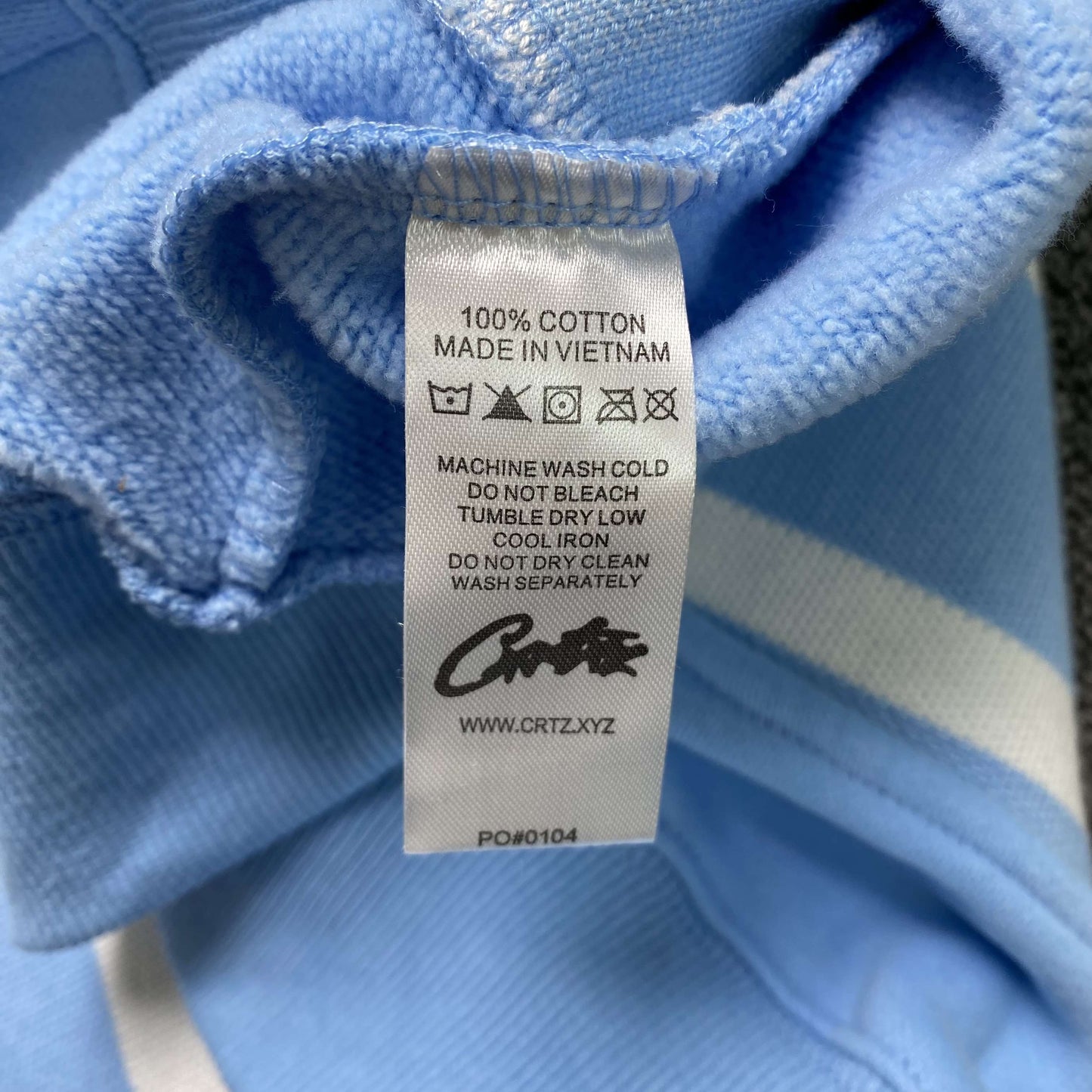 [New] Corteiz Big Logo Zip Up Hoodie