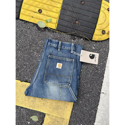 [New] Carhartt Double Knee Denim Carpenter Pants