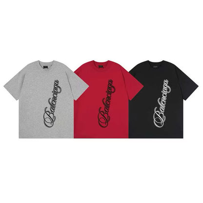 [New] Balenciaga Cursive Logo Tee