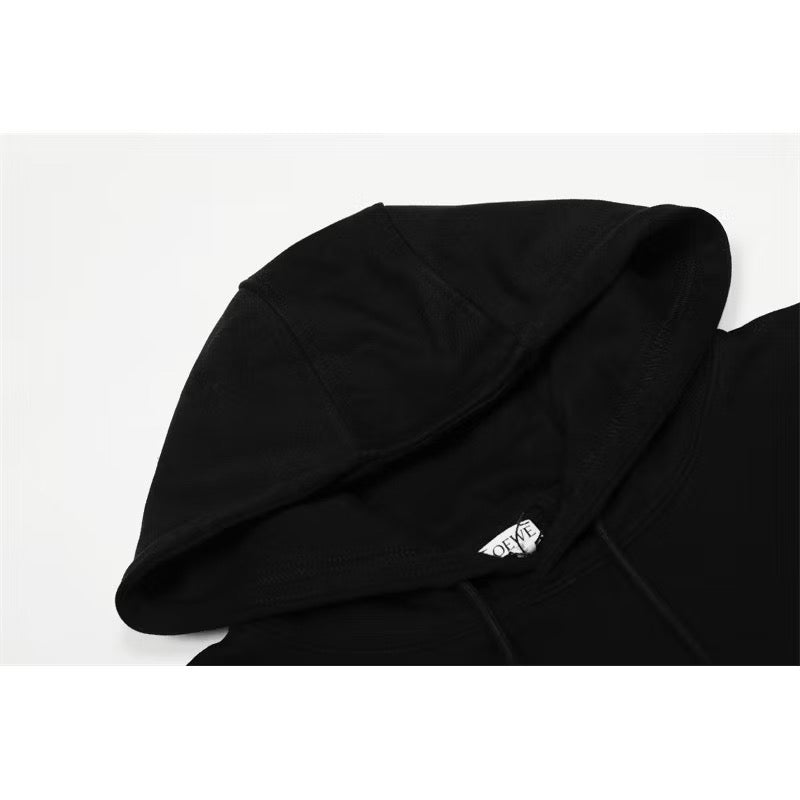 [New] Loewe Basic Plain Logo Hoodie