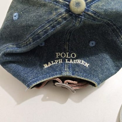 [New] Polo Ralph Lauren Bear Denim Cap