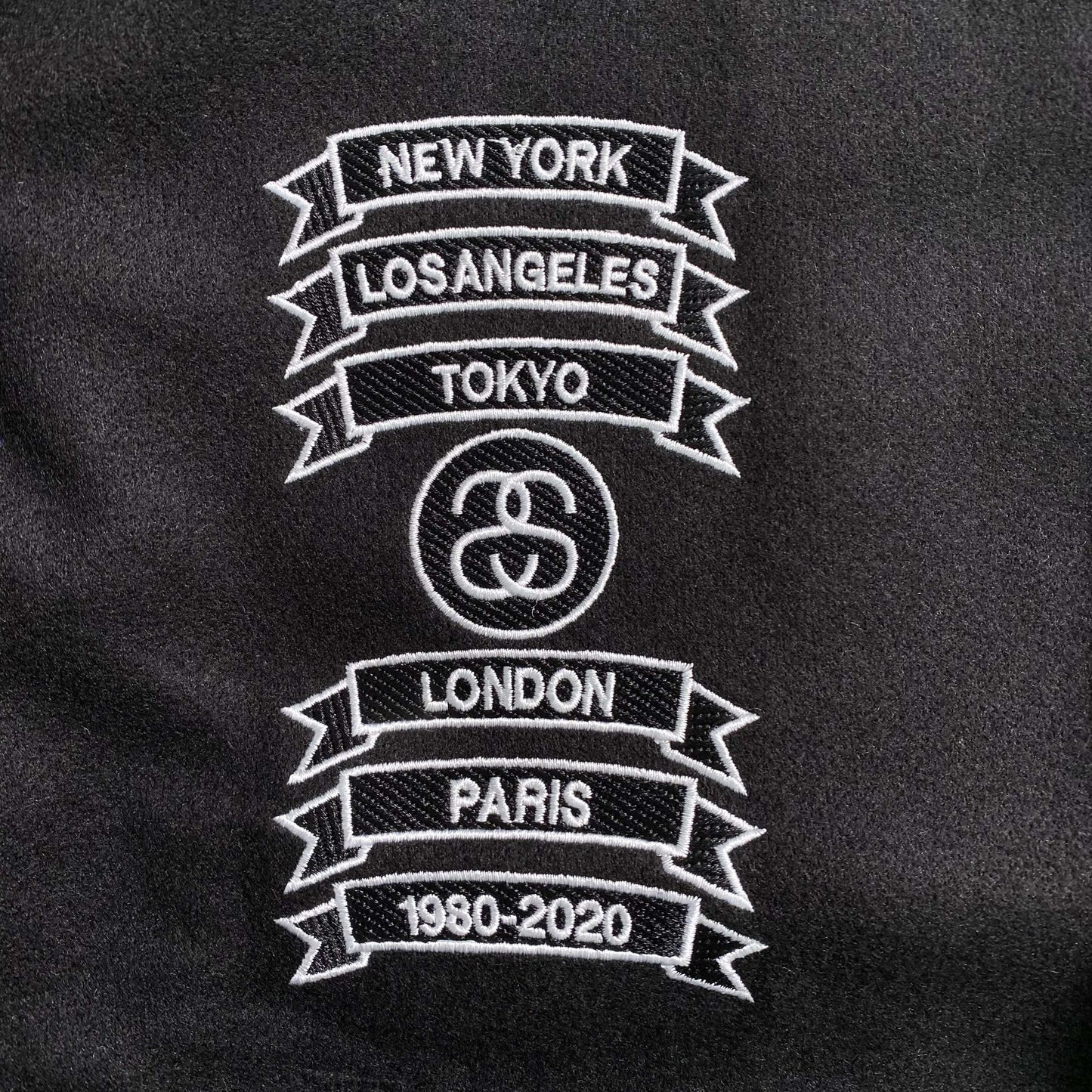 [New] Stussy x CDG Varsity Jacket