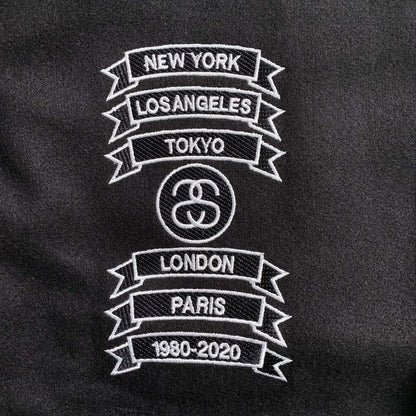 [New] Stussy x CDG Varsity Jacket