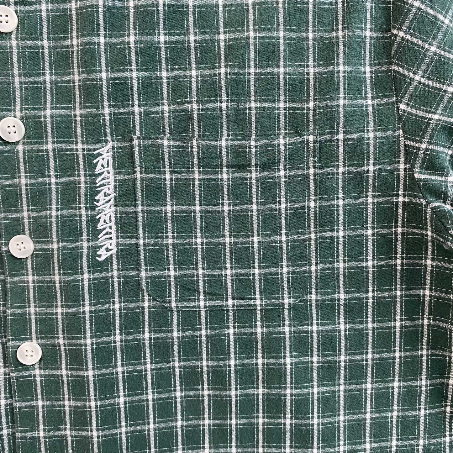 [New] Mertra Checkered Boxy Crop Polo