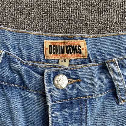 [New] Corteiz Logo Denim Shorts