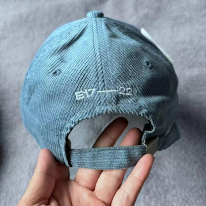 [New] Emis Corduroy Logo Cap