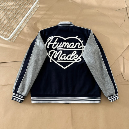 [New] Human Made 'Duck' Wool Varsity Jacket