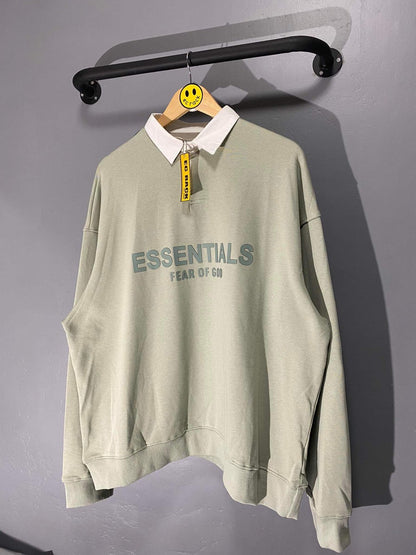 [New] Essentials Collar Sweatshirt