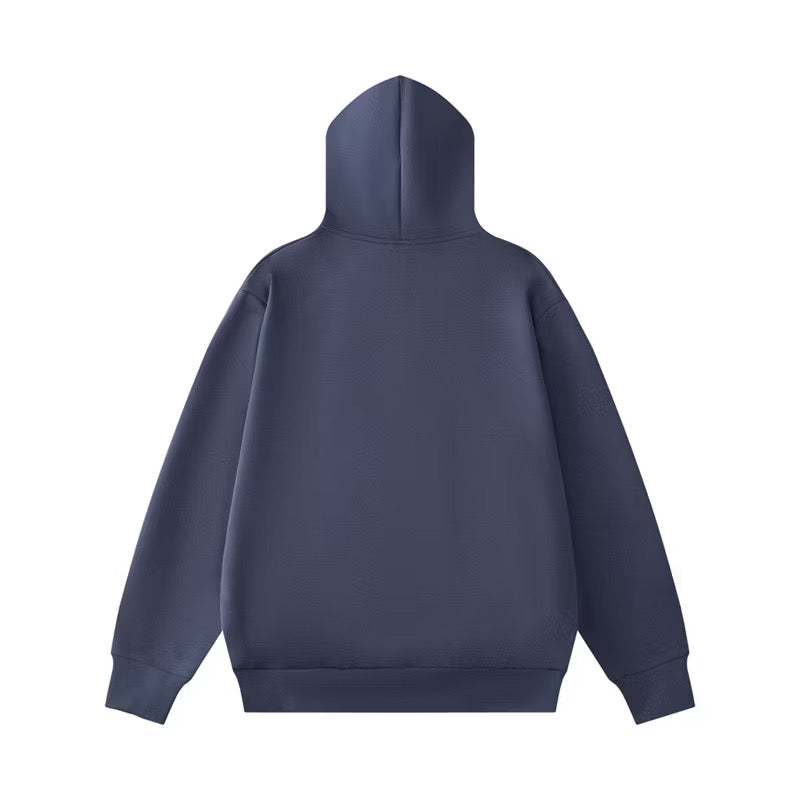 [New] Louis Vuitton Zip Up Hoodie (Navy)