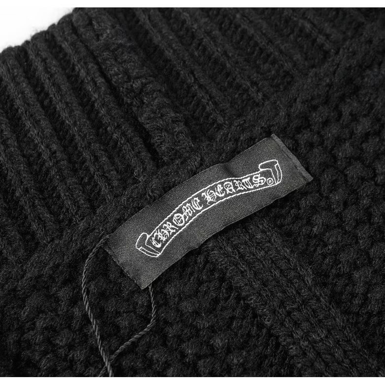 [New] Chrome Hearts Distressed Cardigan